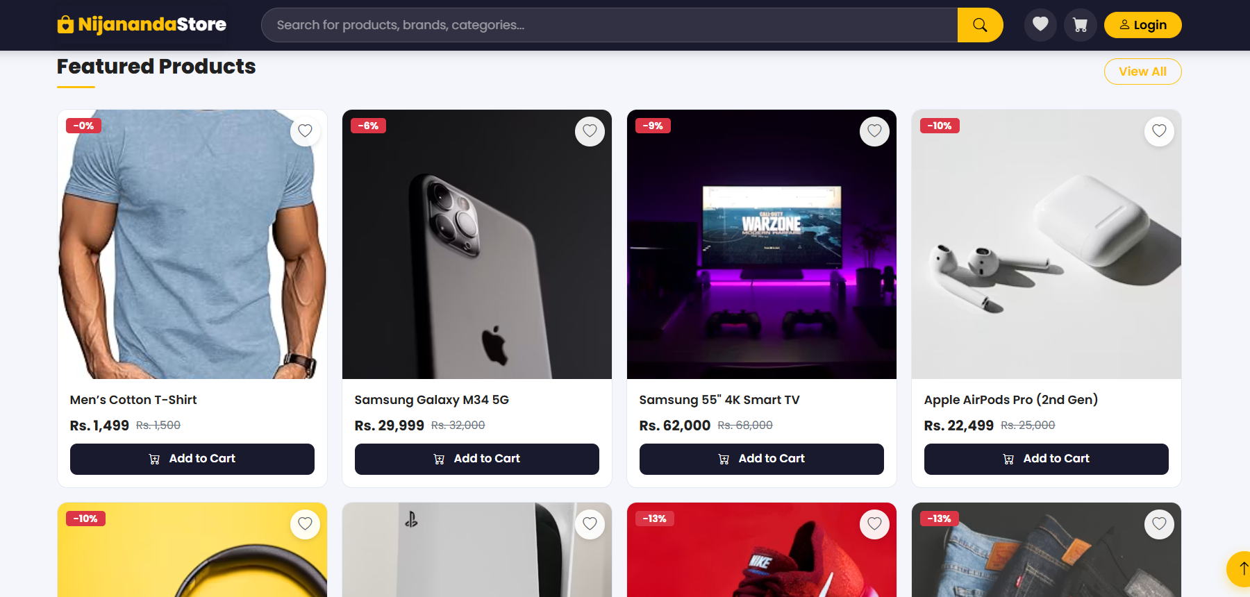 Multi-Vendor E-Commerce